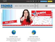 Tablet Screenshot of lackawannapremier.com